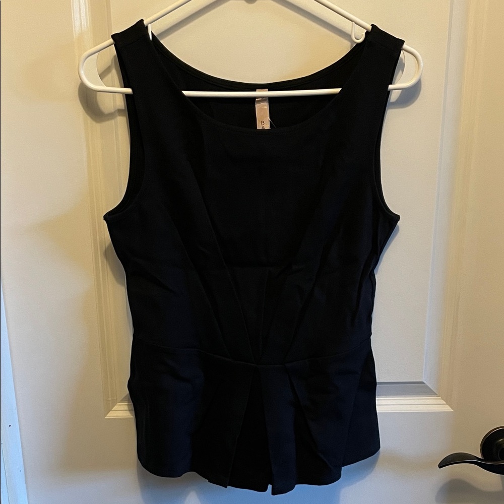 Anthropologie Bailey 44 Elegant Black Sleeveless Top